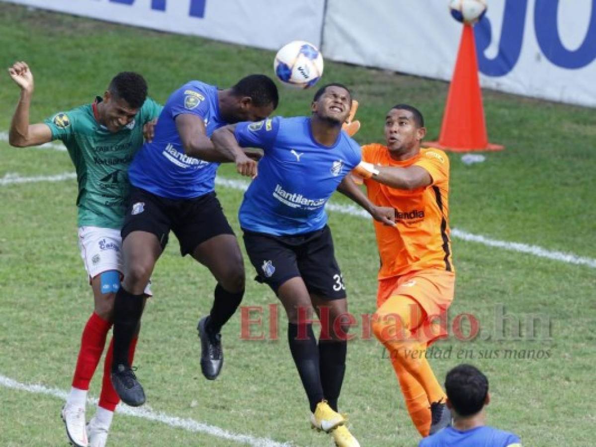 Marathón no pudo con Honduras Progreso y empatan 1-1  