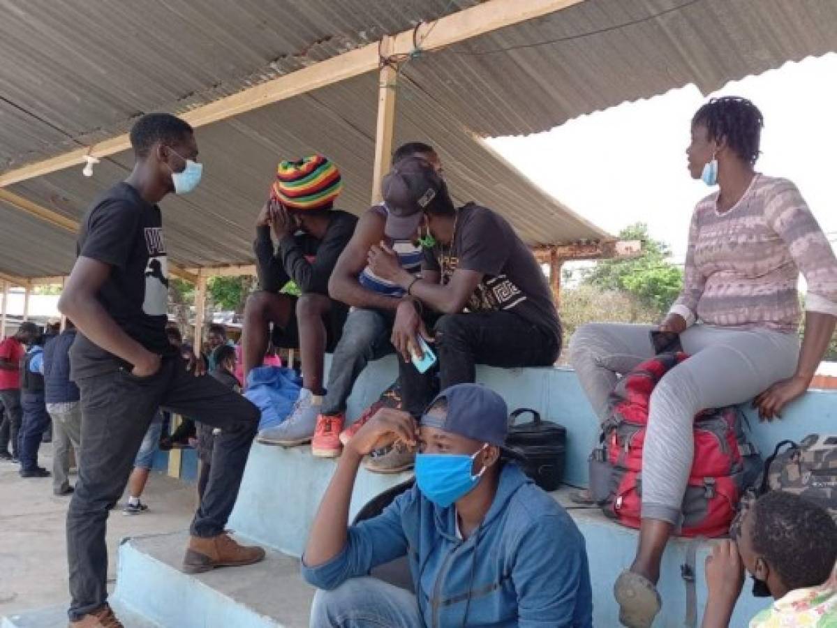 Detienen a un grupo de 40 haitianos en la frontera entre Honduras y Nicaragua