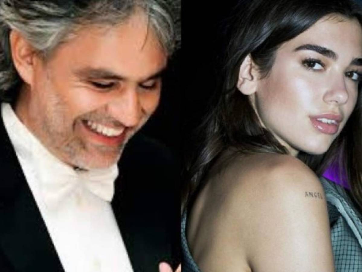 Andrea Bocelli y Dua Lipa cantan a dúo su nuevo tema 'If Only' 