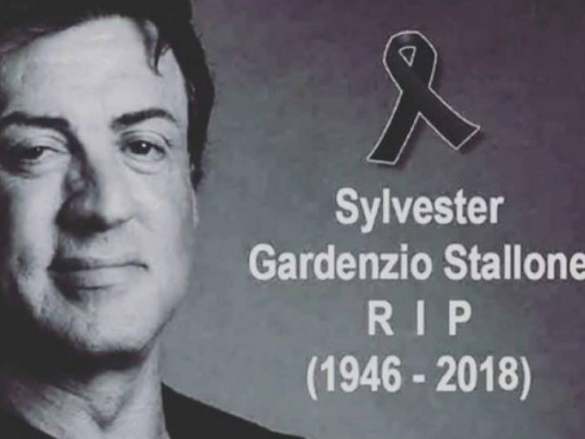 Sylvester Stallone responde falsos rumores sobre su muerte