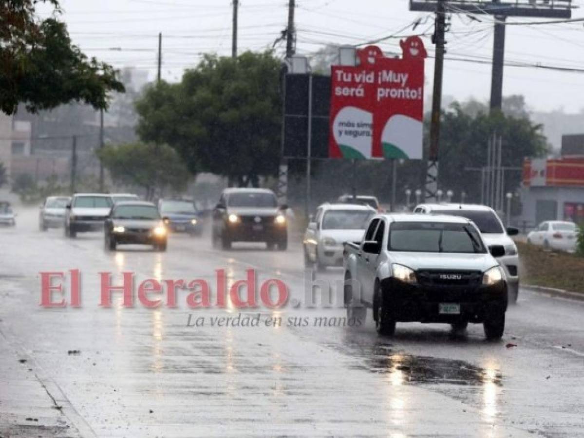 Ingreso de humedad dejará lluvias este lunes en varias regiones de Honduras