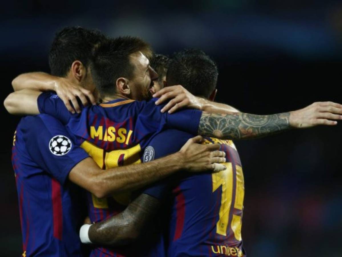 Barcelona y PSG con racha perfecta en la Liga de Campeones