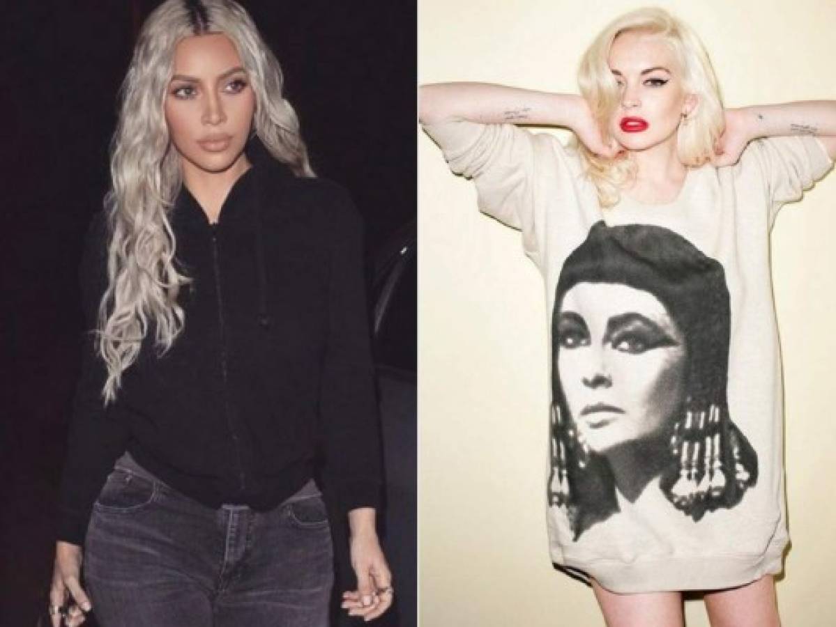 Kim Kardashian y Lindsay Lohan se pelean en Instagram