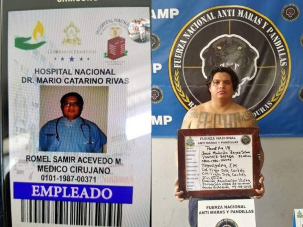 Pandillero que se vestía como médico seguirá en prisión