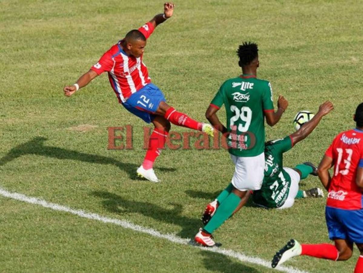 Marathón y Olimpia empatan 1-1 en el Yankel Rosenthal