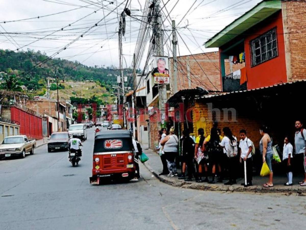 Suspenden servicio de mototaxis por extorsiones en cinco puntos de la capital de Honduras
