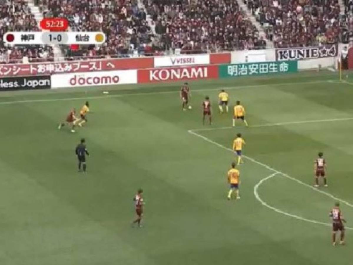 Andrés Iniesta anota golazo con el Vissel Kobe en la última jornada