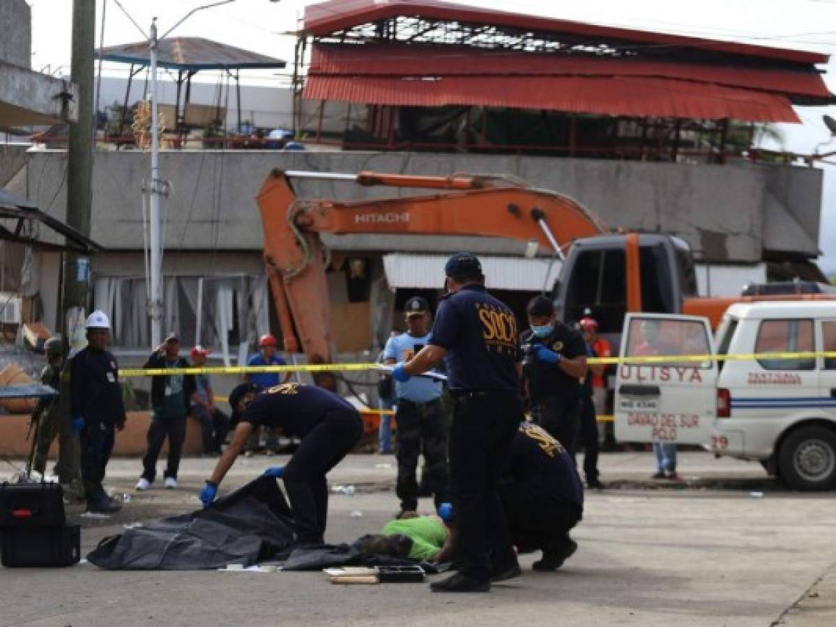 Terremoto de Filipinas deja tres muertos y sigue búsqueda de desaparecidos