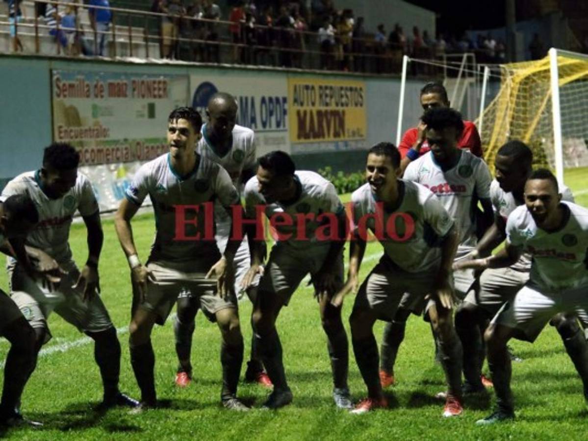 Juticalpa humilló 3-0 a Marathón en la jornada 13 del Apertura en el Juan Ramón Brevé Vargas