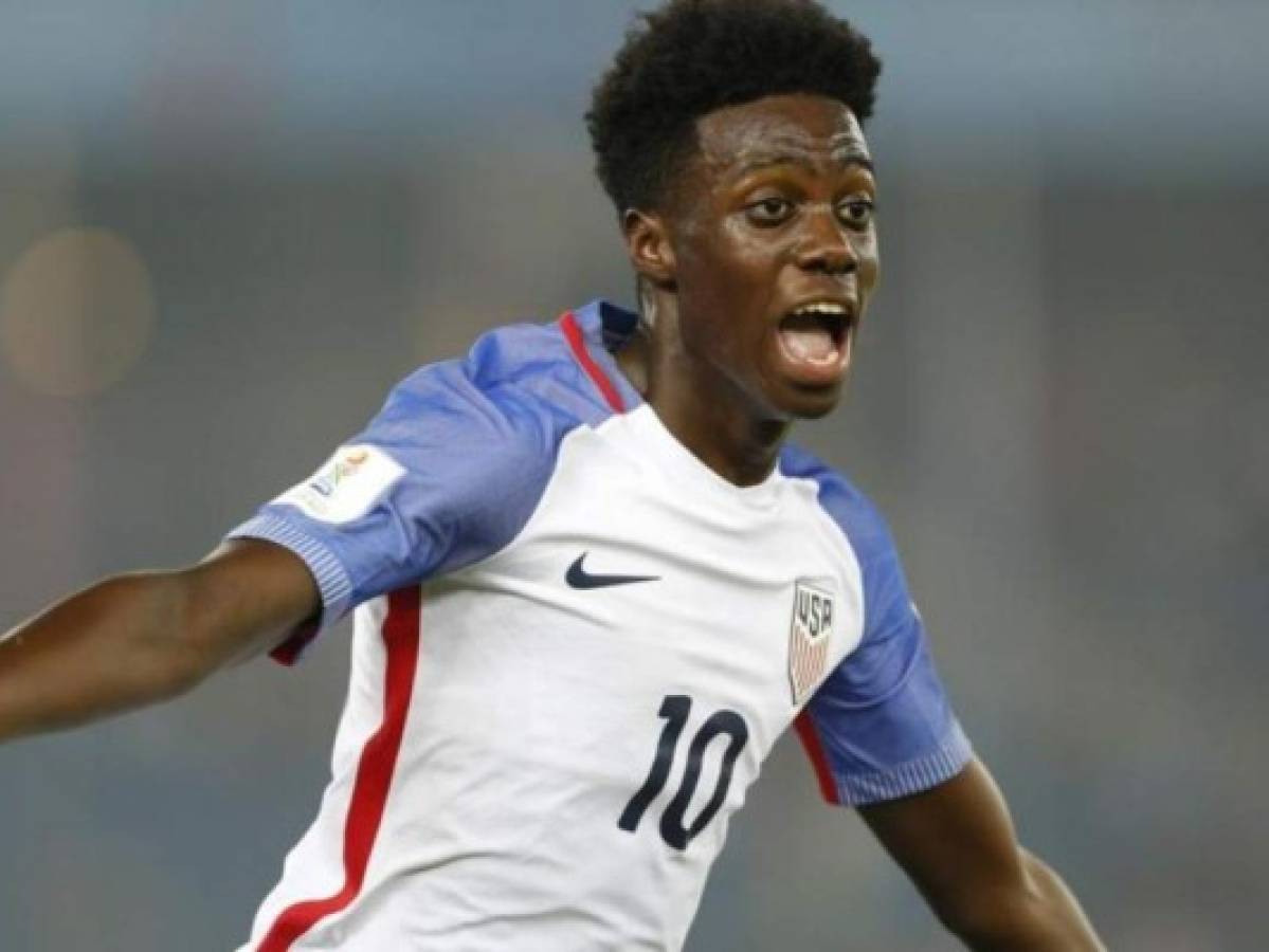 Timothy Weah será baja de EEUU para enfrentar a Honduras en las eliminatorias