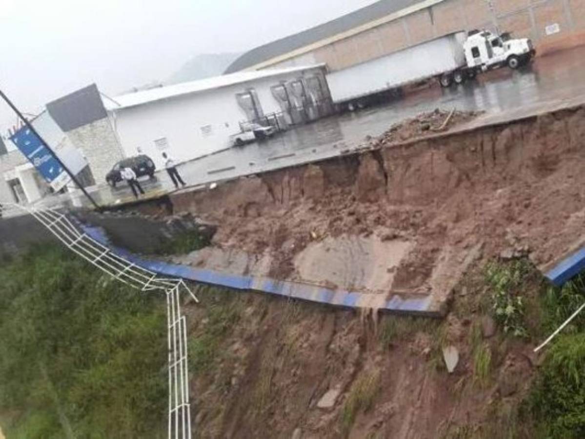 Al menos 18 casas fueron afectadas por lluvias en la capital de Honduras