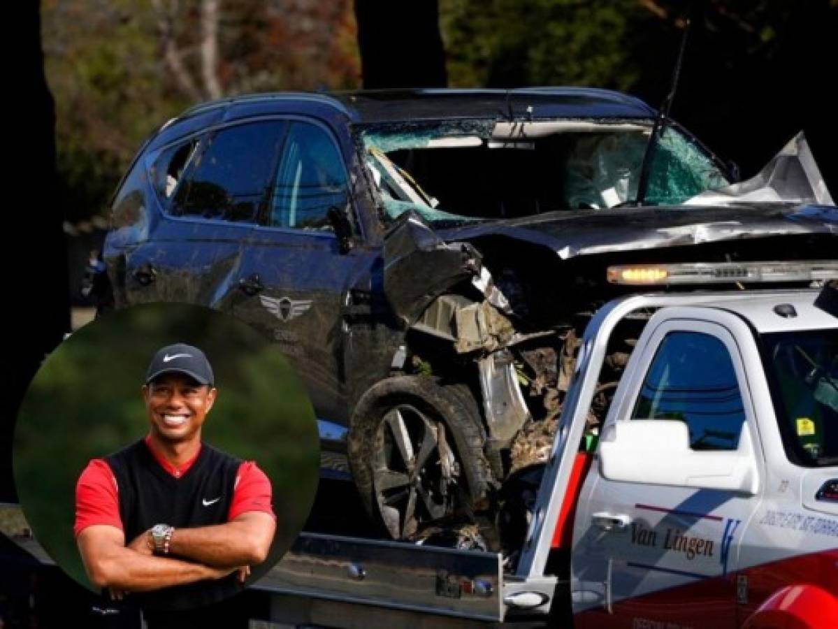 'Caja negra' en camioneta de Tiger Woods arrojaría pistas  