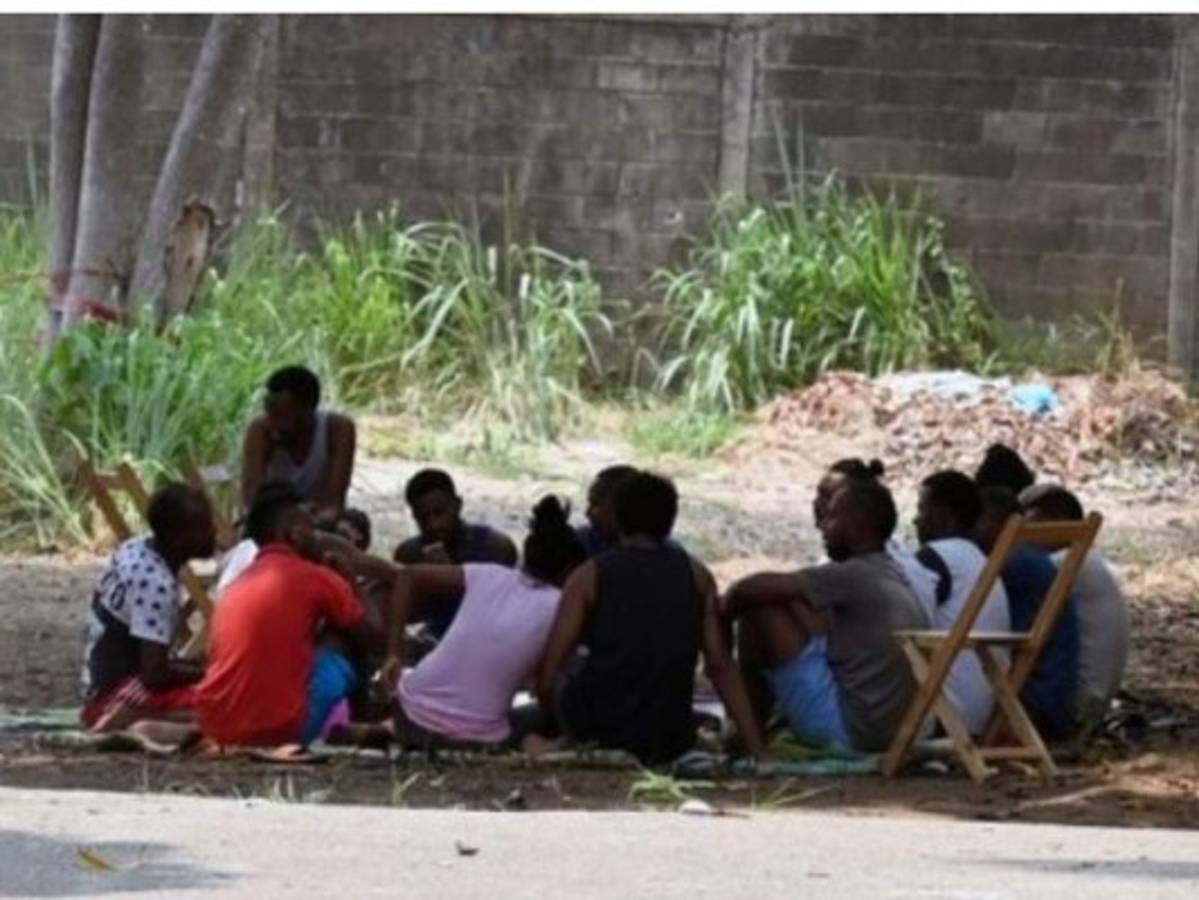 Migrantes africanos viven su propio drama en el sur de México