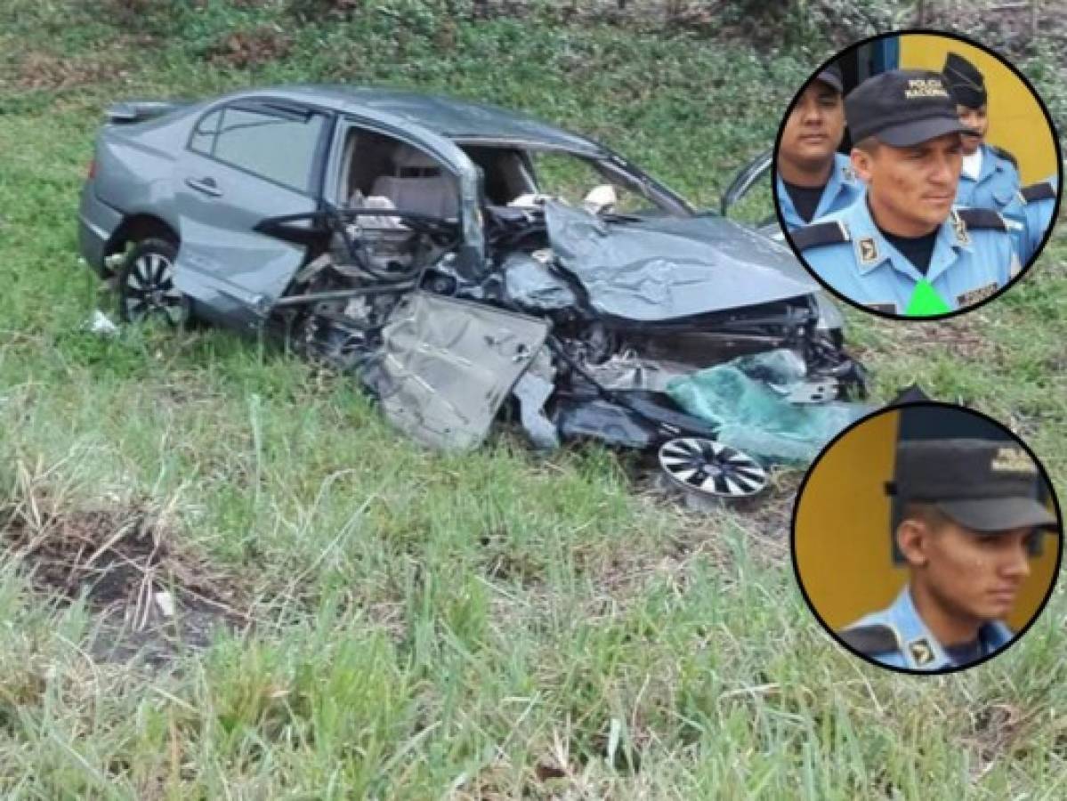 Honduras: En accidente de tránsito mueren dos policías en Olanchito, Yoro