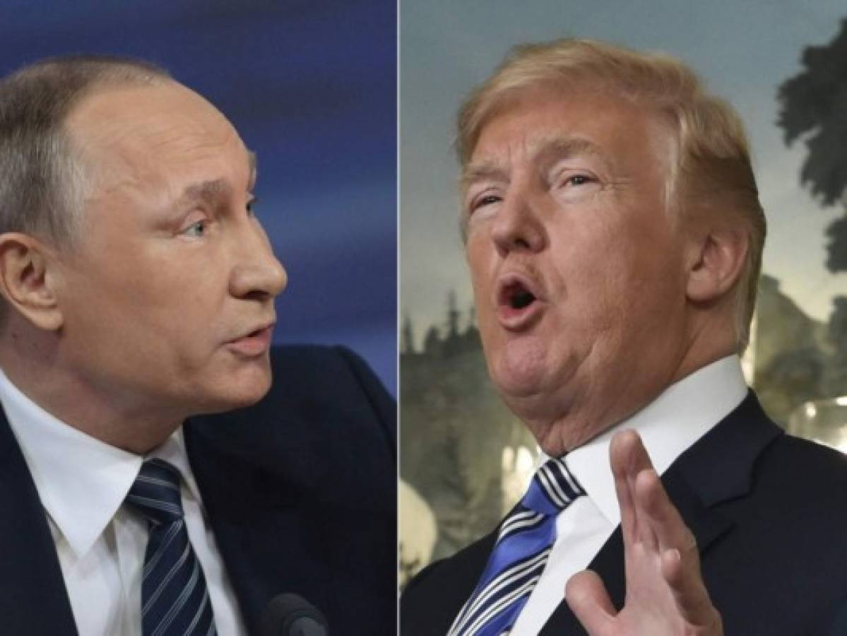 Trump 'felicita' a Putin por su investidura para un cuarto mandato