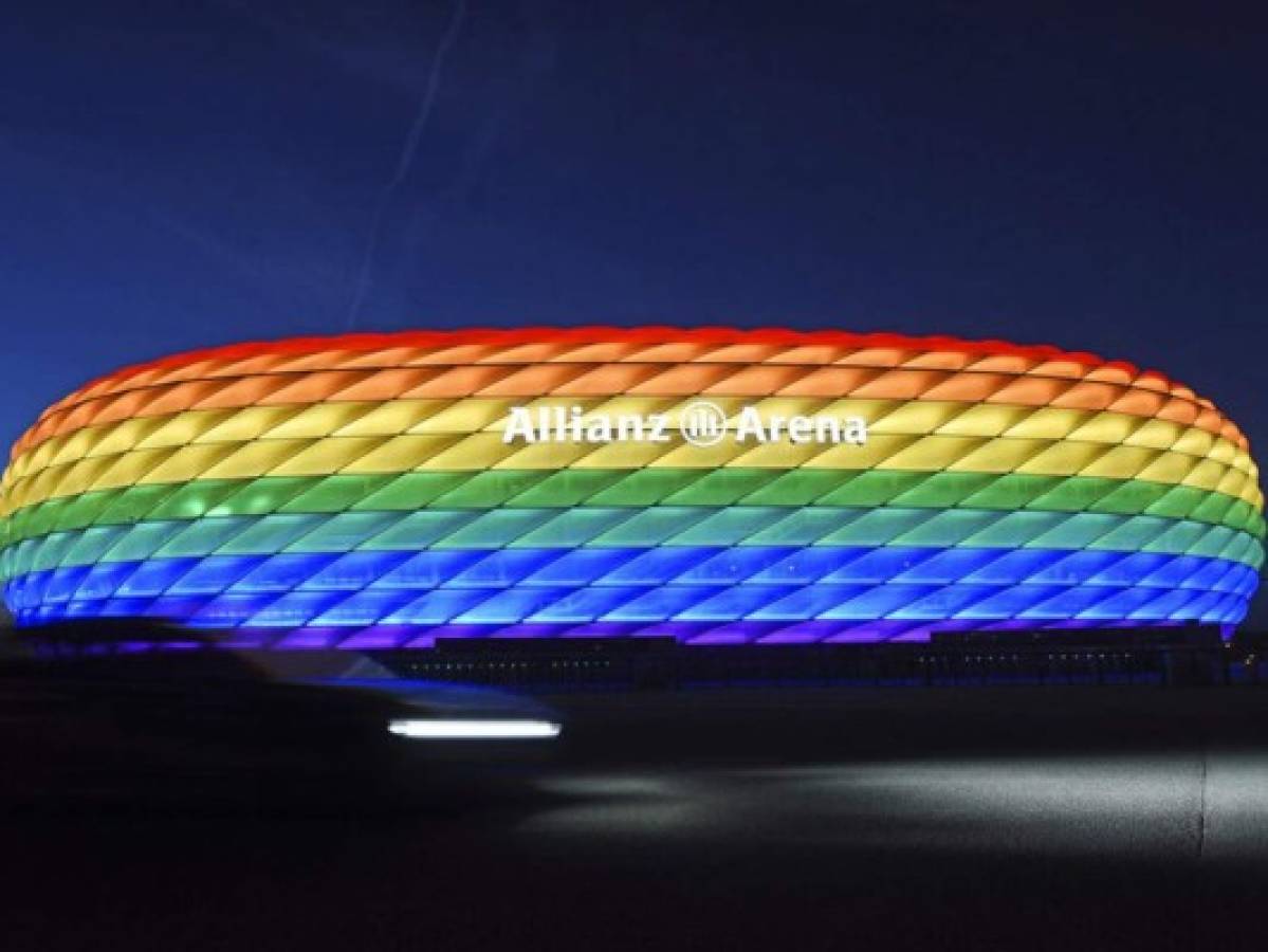 UEFA rechaza que estadio de Múnich se ilumine con arcoíris