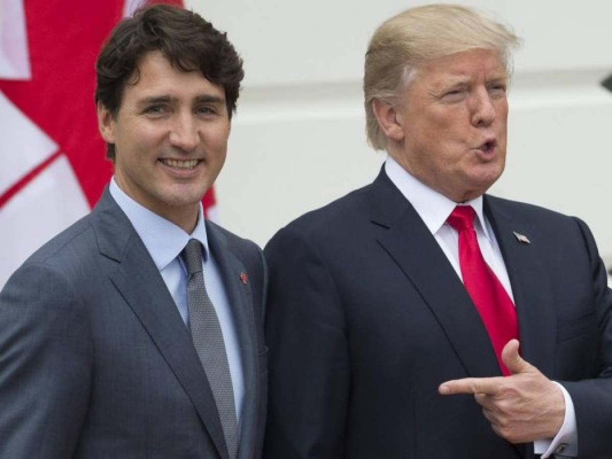 Trudeau y Trump hablaron sobre un rápido acuerdo por el TLCAN, dice Canadá 