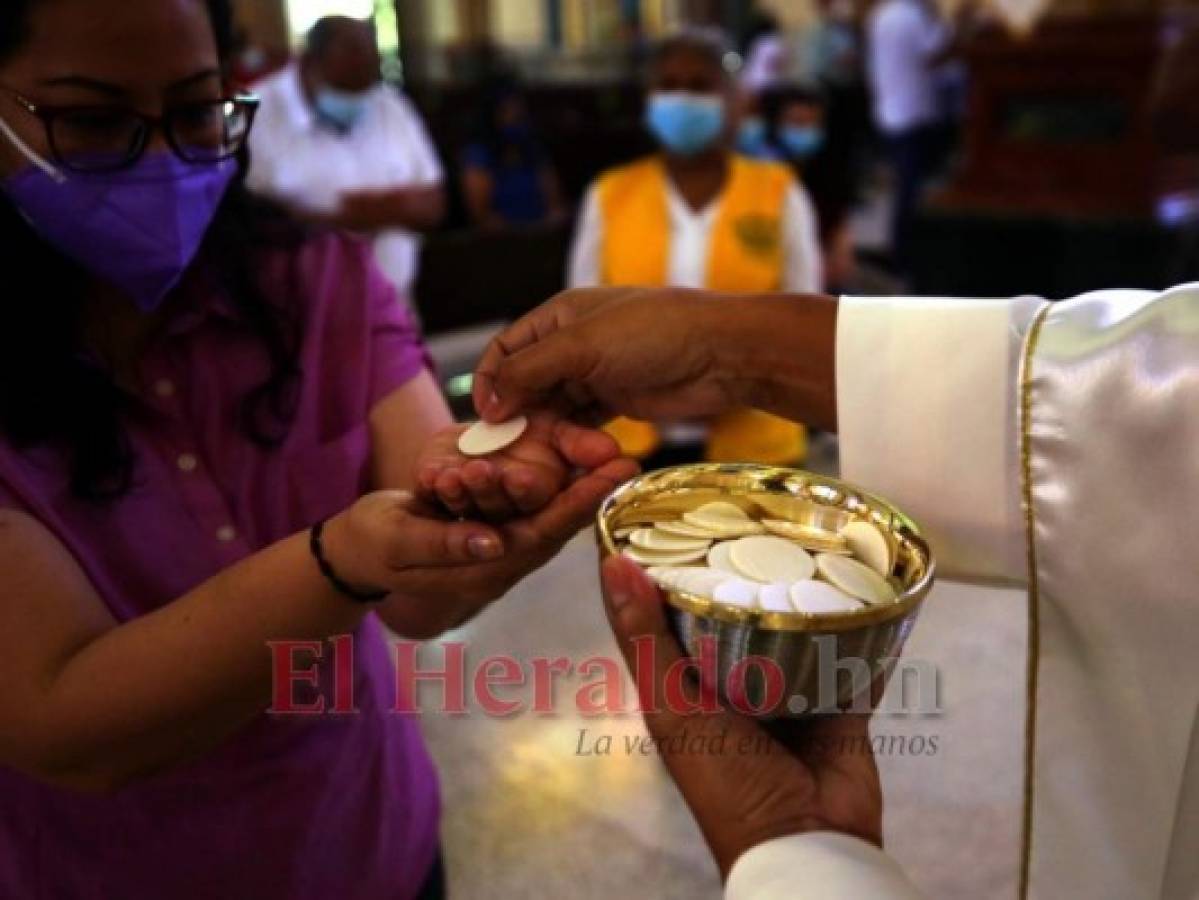 Actividades de la Iglesia Católica en Semana Santa en Tegucigalpa