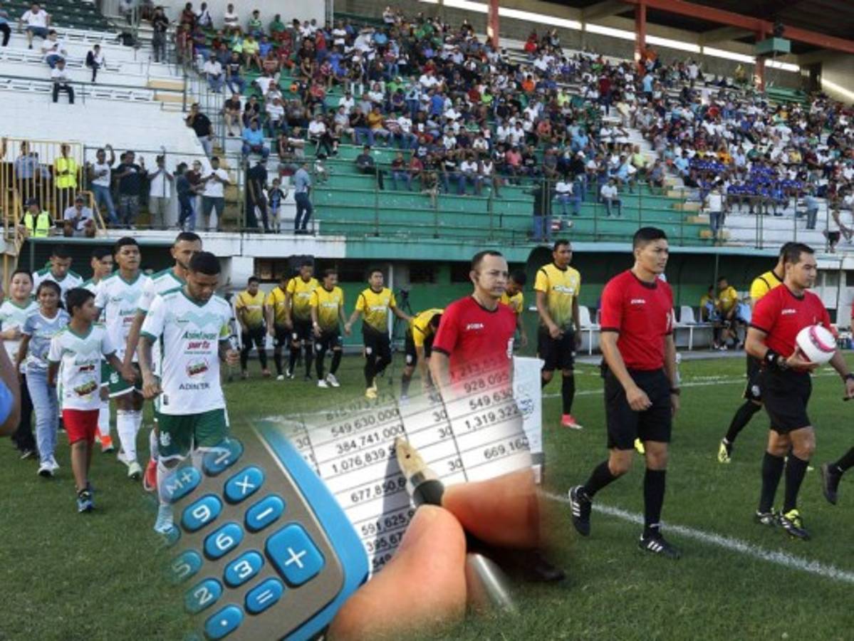 Esta es la triste realidad económica de los equipos de la Liga Nacional Honduras