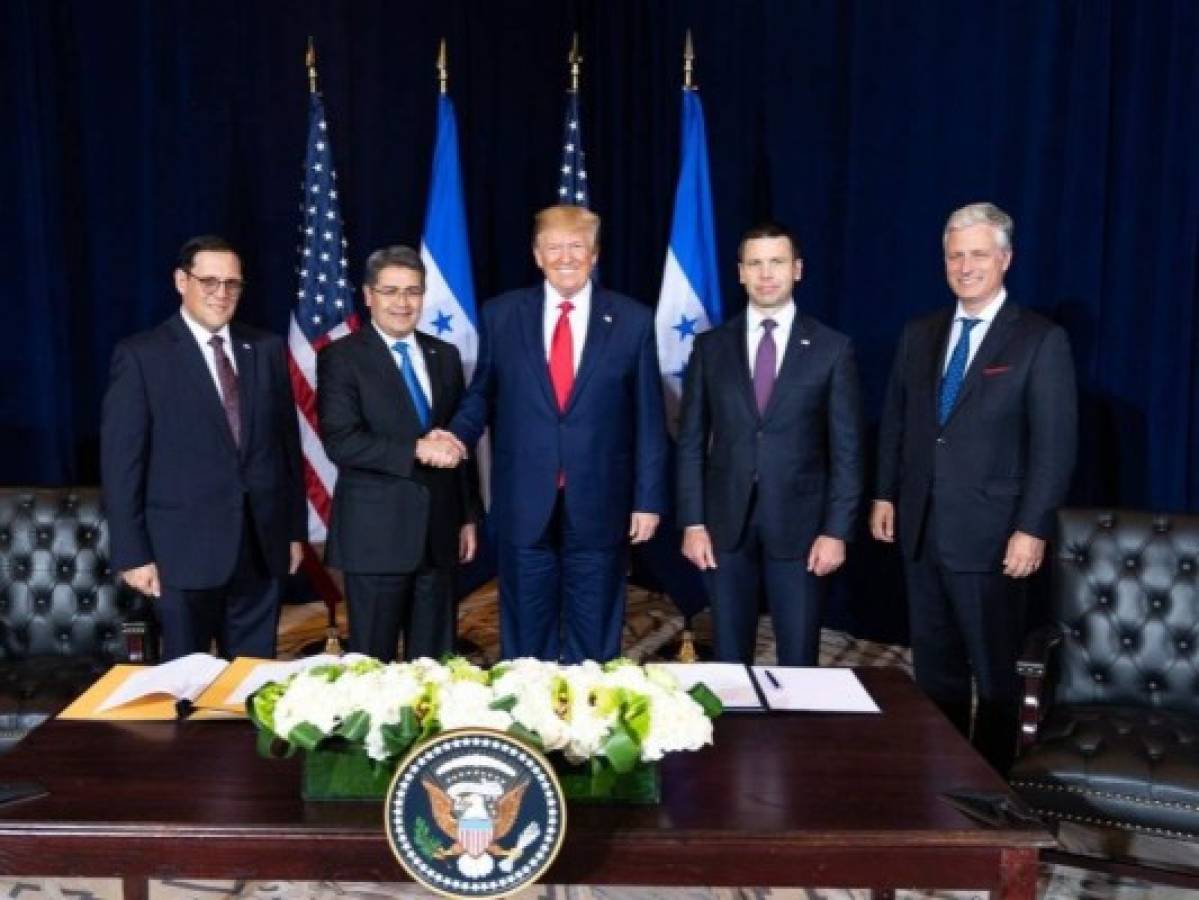 Acuerdos entre Honduras y EUA están paralizados