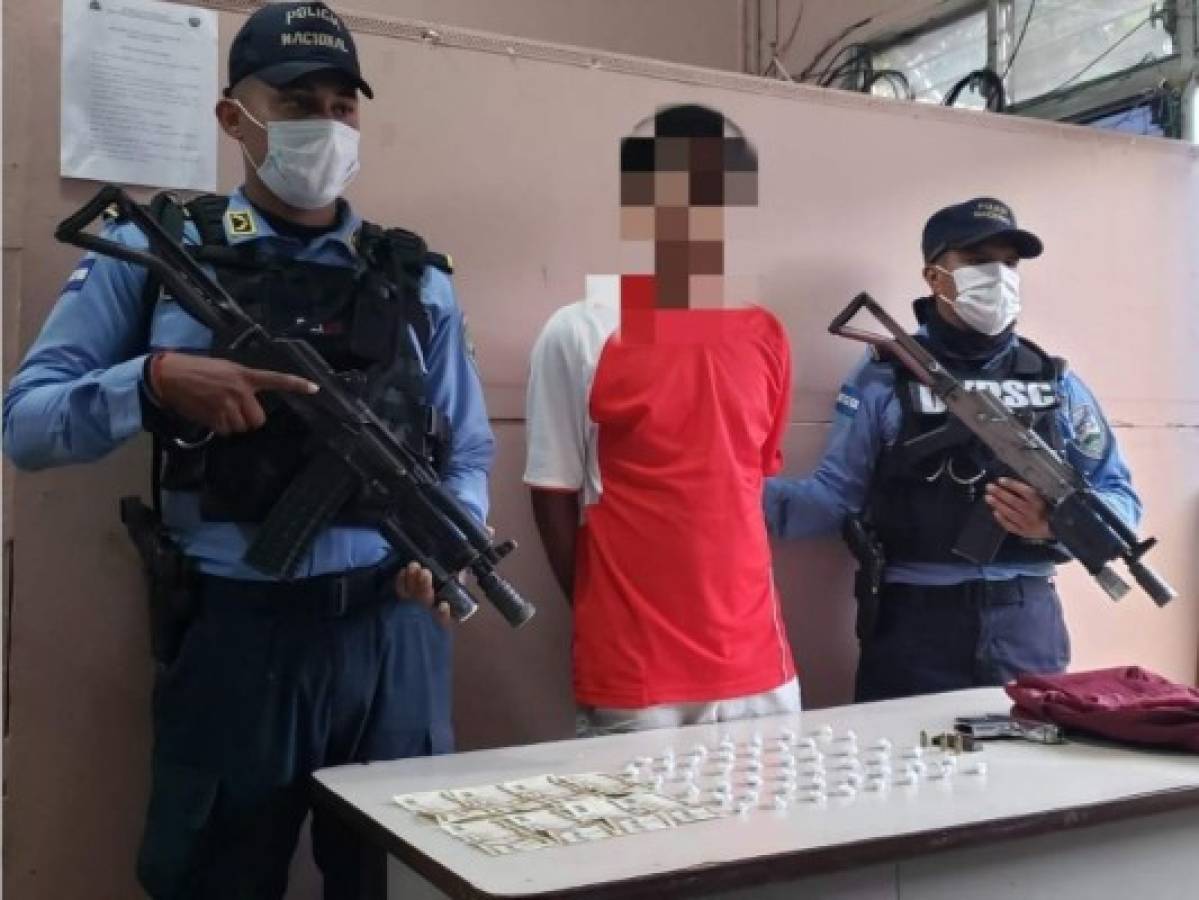 Capturan a supuesto traficante de drogas en Puerto Cortés
