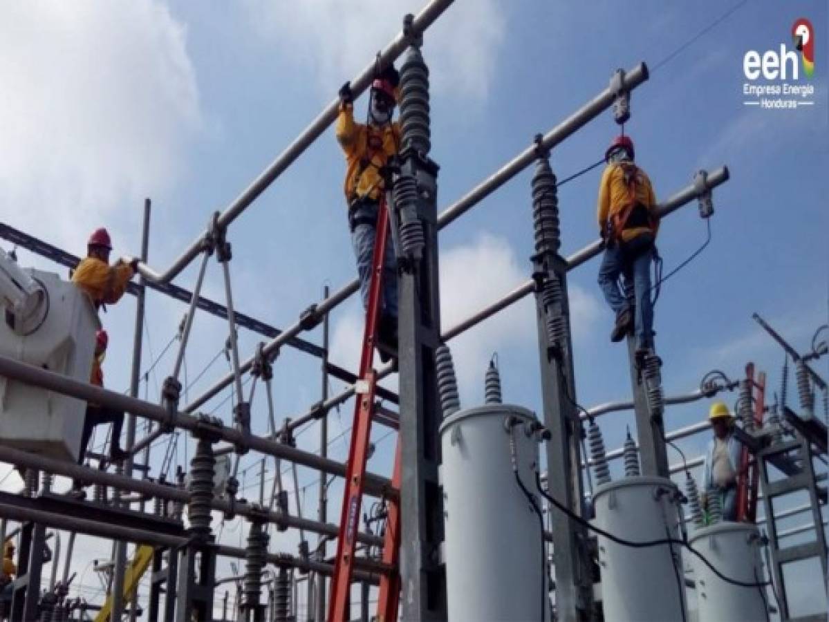 EEH anuncia suspensión de la energía eléctrica en el occidente de Honduras