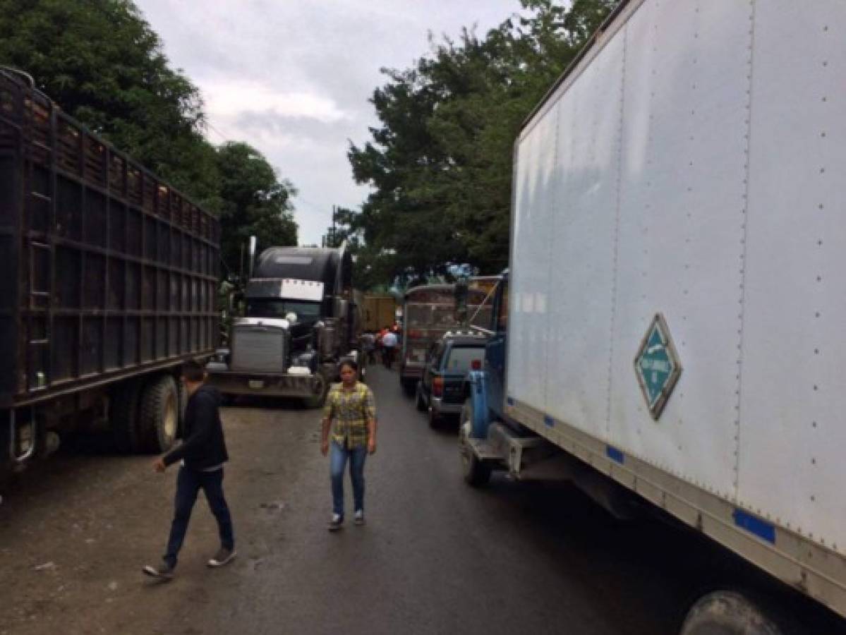 Alianza de Oposición realiza tomas en diferentes ejes carreteros de Honduras