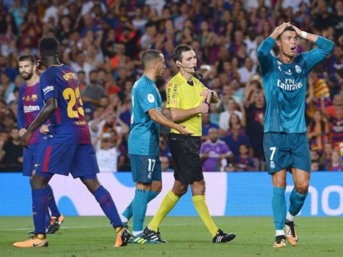 Cristiano Ronaldo sancionado cinco partidos tras su expulsión ante el Barcelona