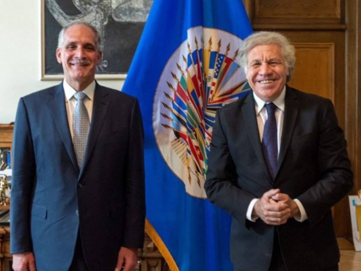 Nasry 'Tito' Asfura se reúne con Luis Almagro en Washington