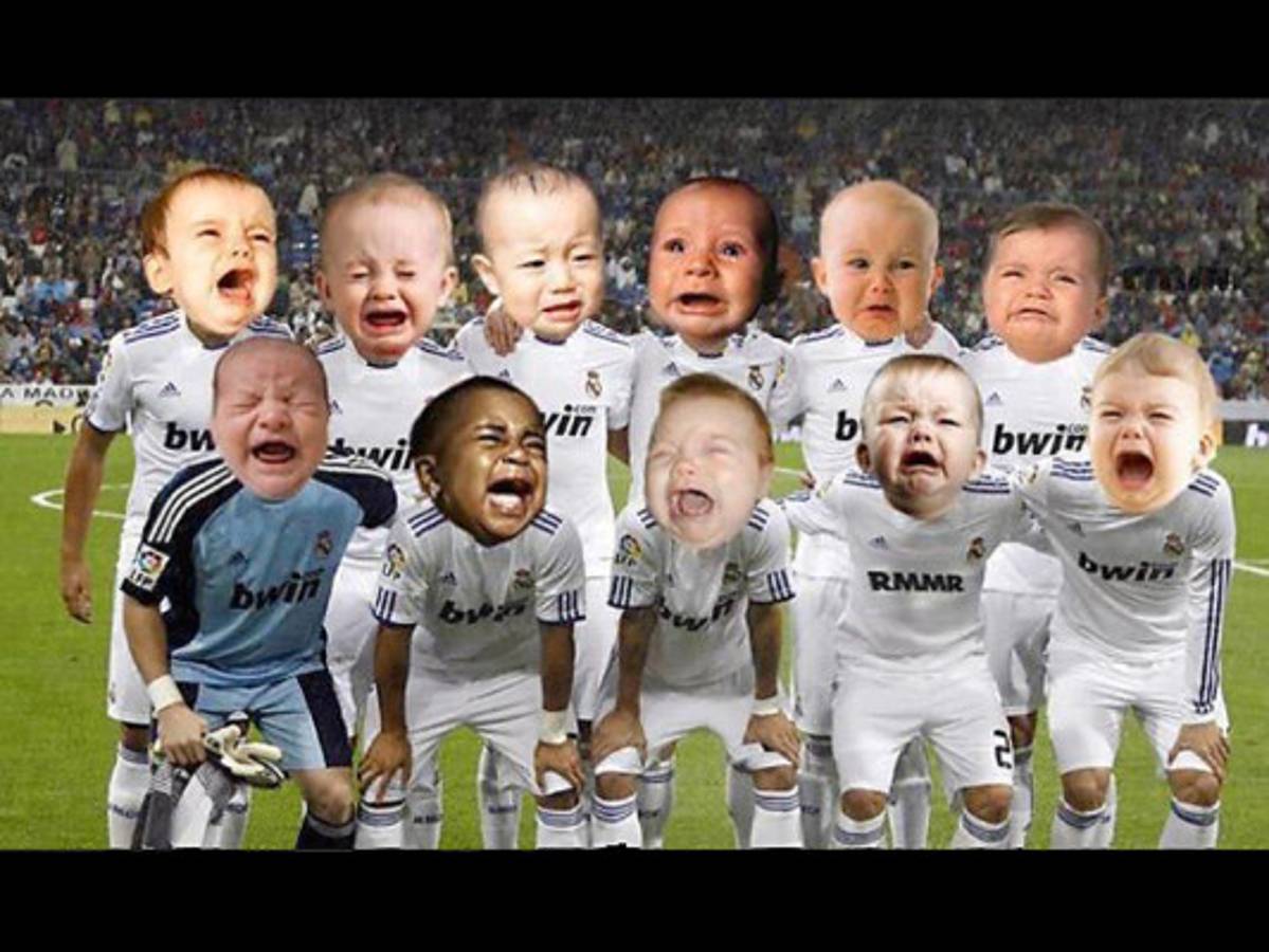 Avalancha de burlas por la eliminación del Real Madrid