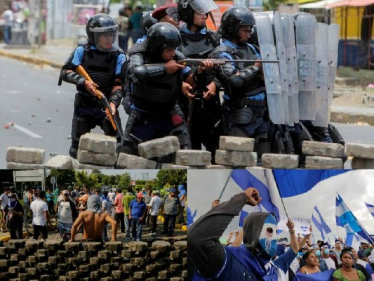 Protestas en Nicaragua dejan 18 muertos en una semana