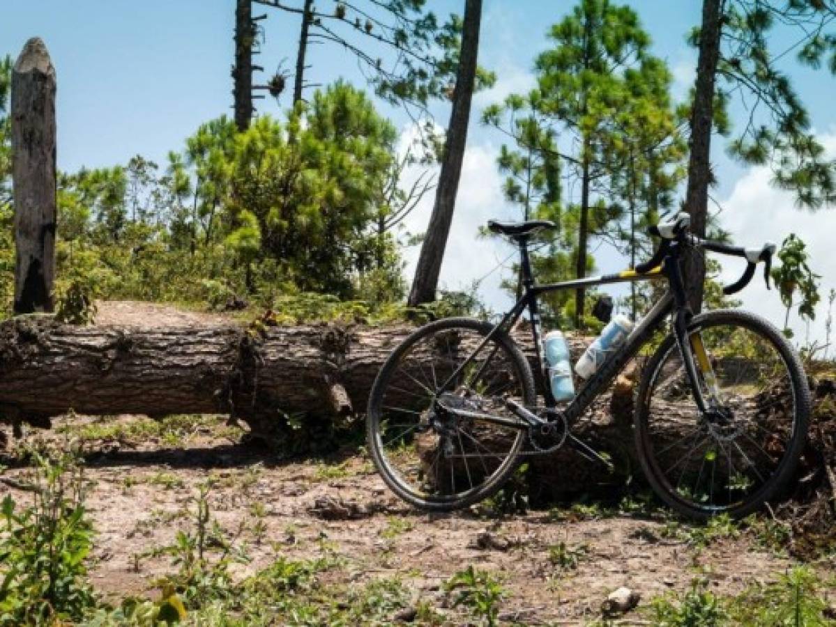 Esta bicicleta se ha convertido en la mejor herramienta del hondureño. Foto: Cortesía