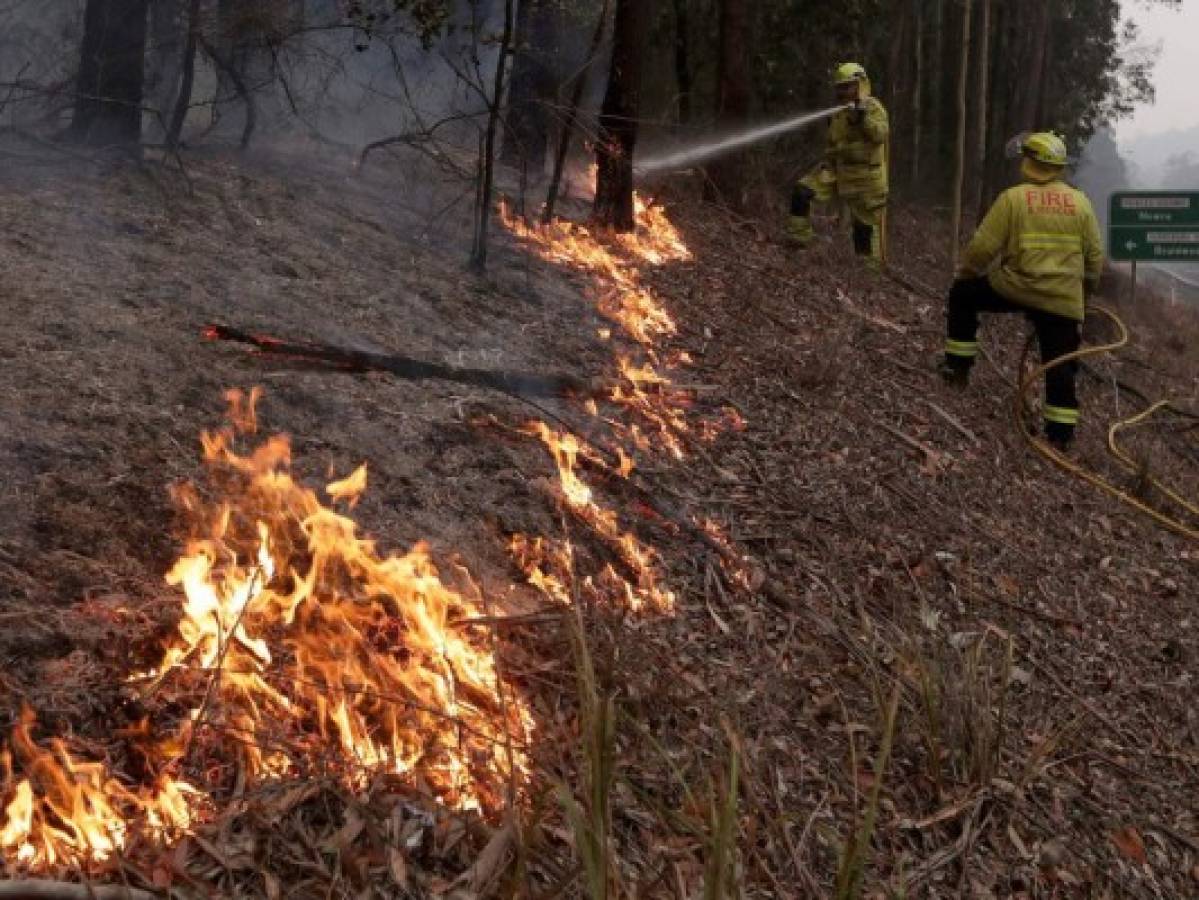 Un bombero muere luchando contra los incendios en Australia