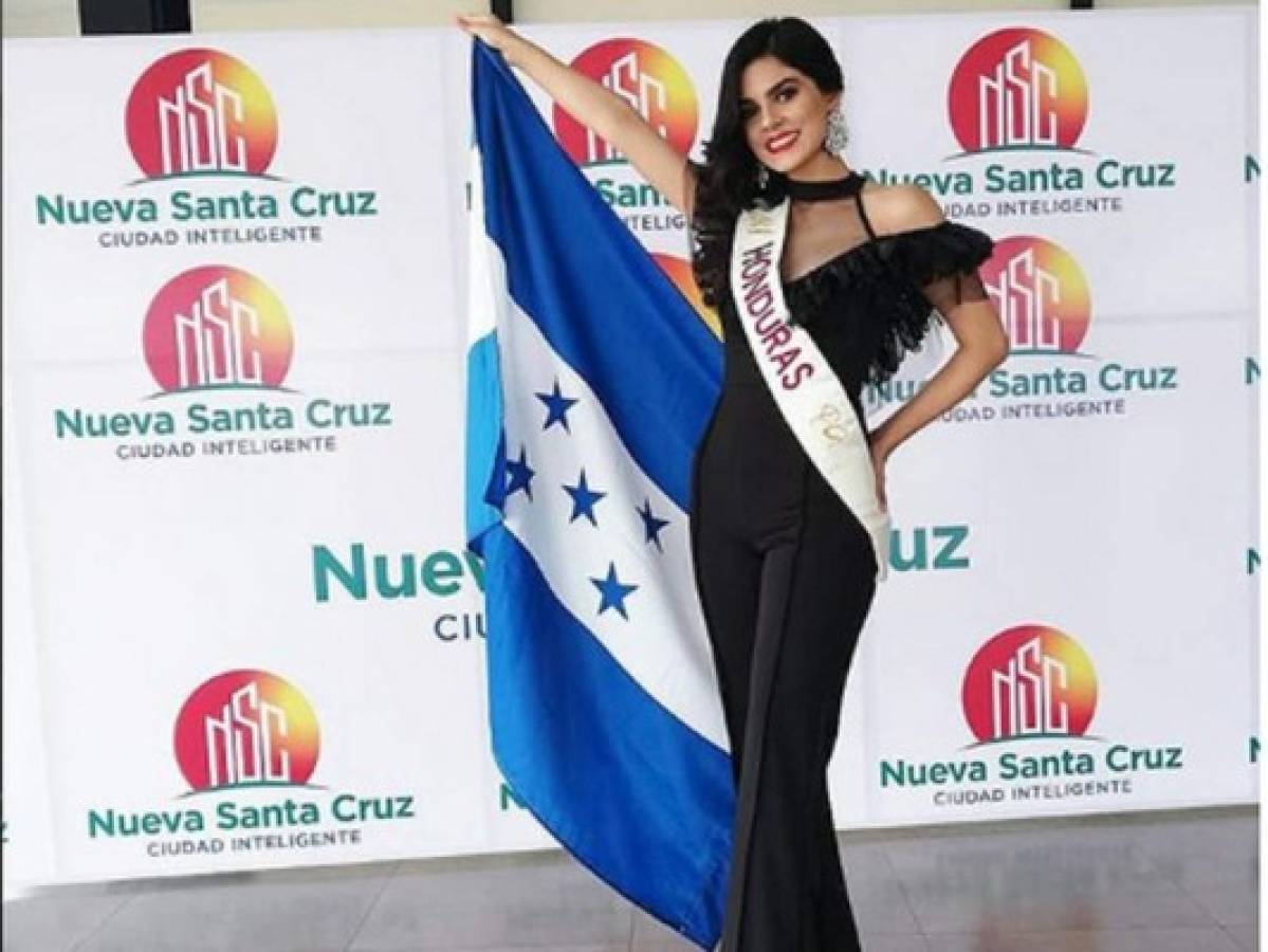 La foto de Daniela Villafranca, Miss Honduras Hispanoamericana, que causa polémica