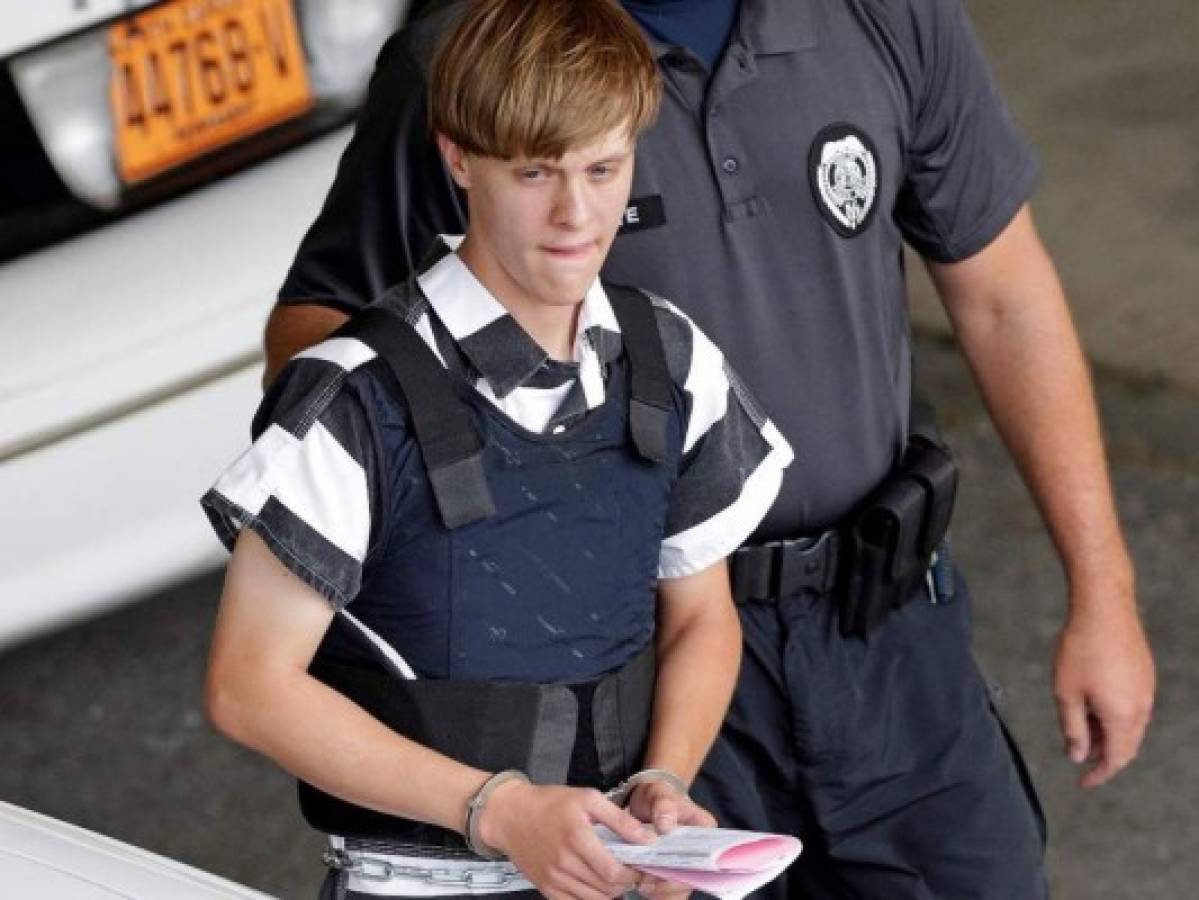 Autor de la masacre de Charleston recurre su sentencia de muerte