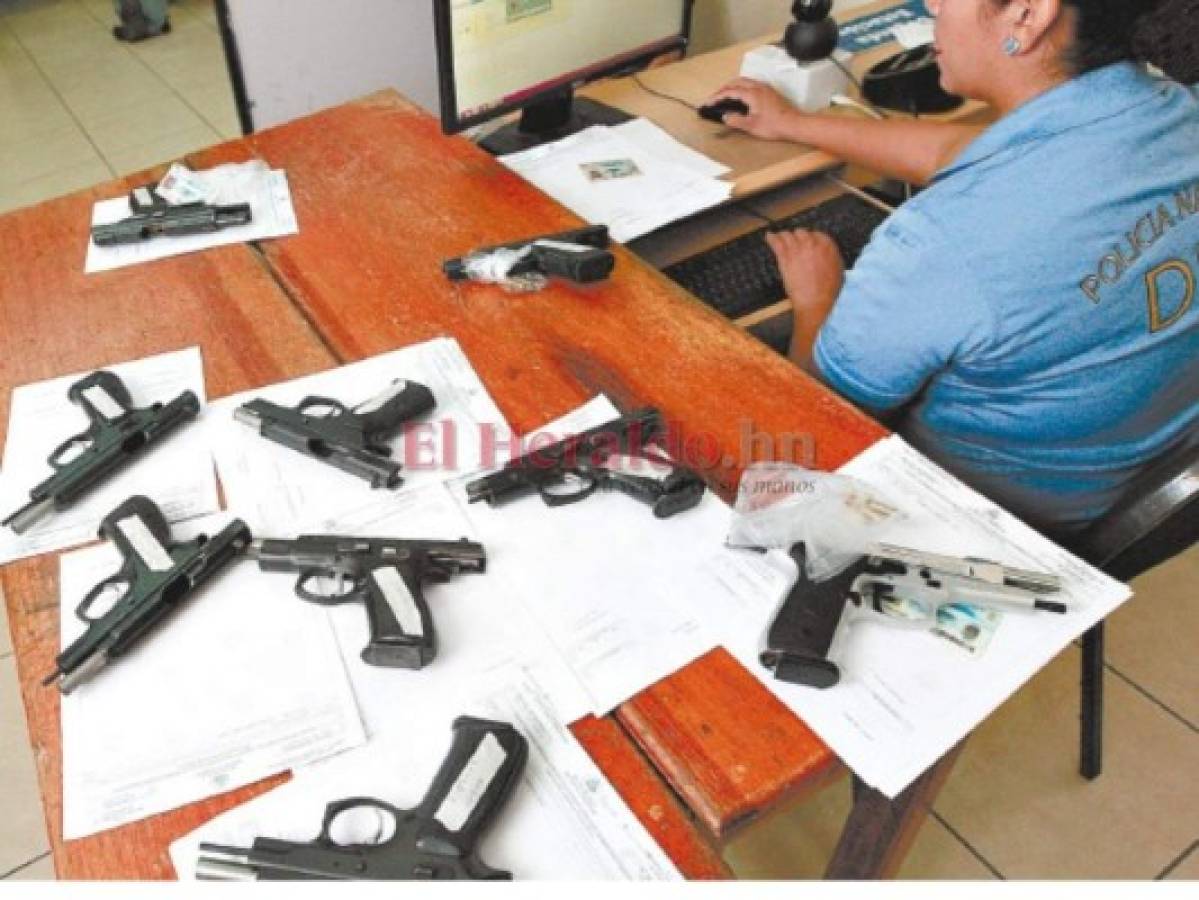 De cinco años será validez de licencia para portar armas en Honduras