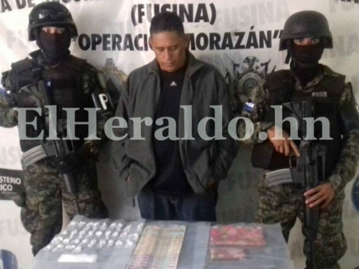 Honduras: Capturan a hombre en posesión de droga en la colonia Flor del Campo