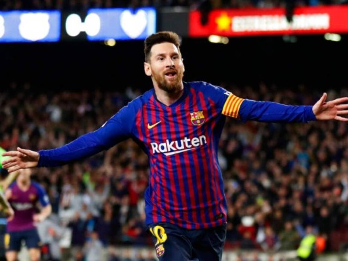 Barcelona grita campeón otra vez de la mano de Lionel Messi