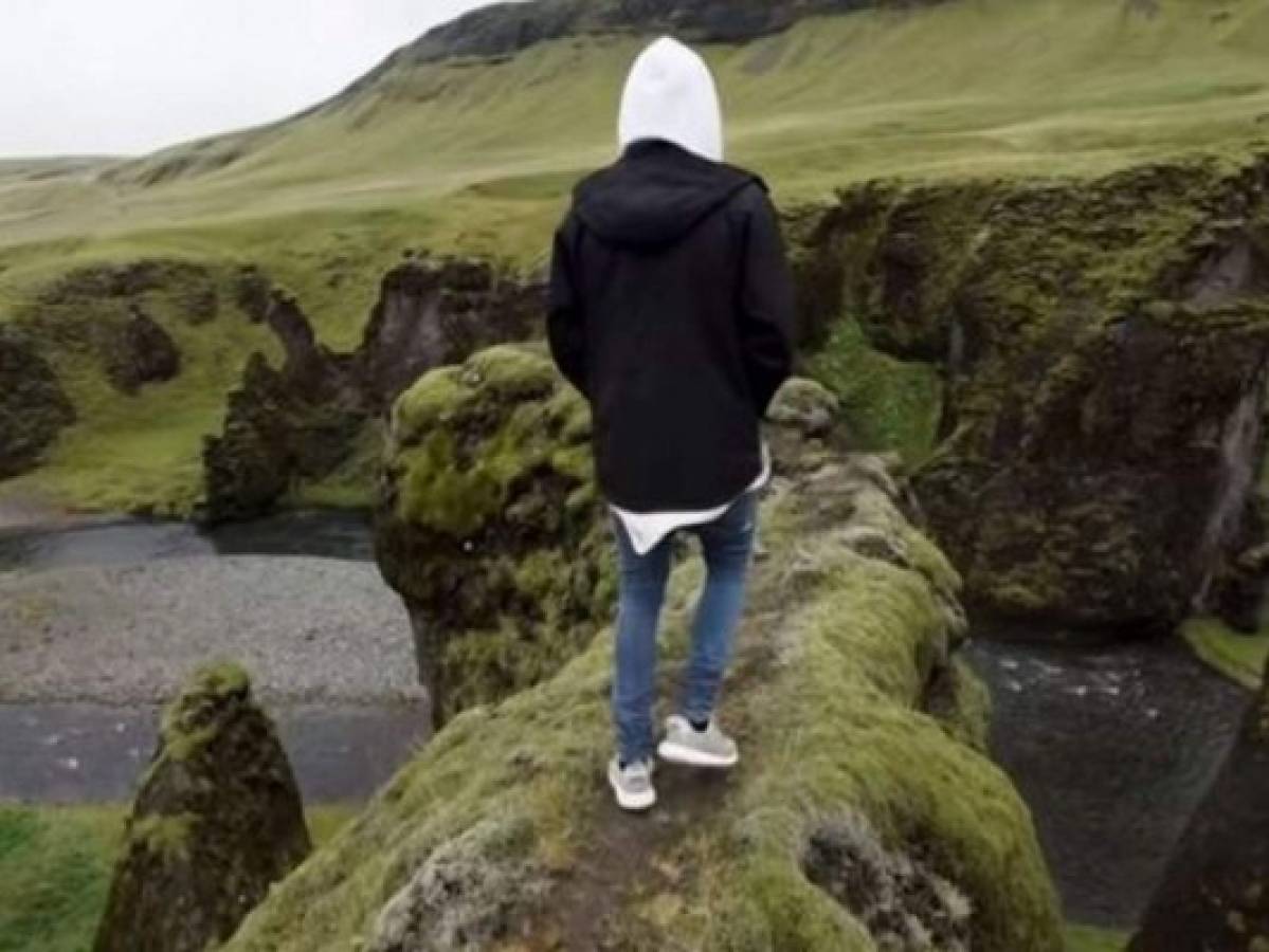 Justin Bieber visita cañón islandés y se disparan las visitas al sitio