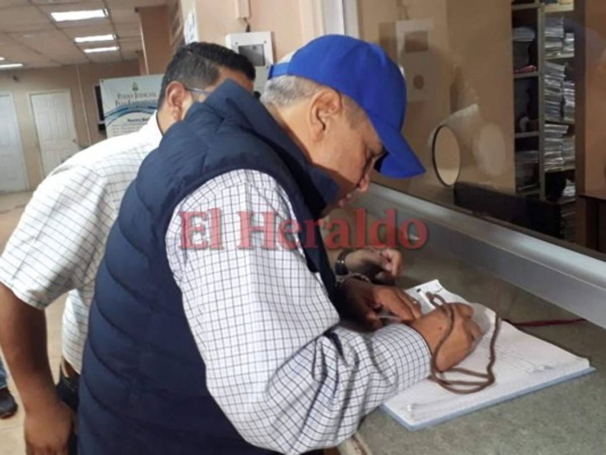 Imputados en caso Pandora acuden a firmar a los Juzgados