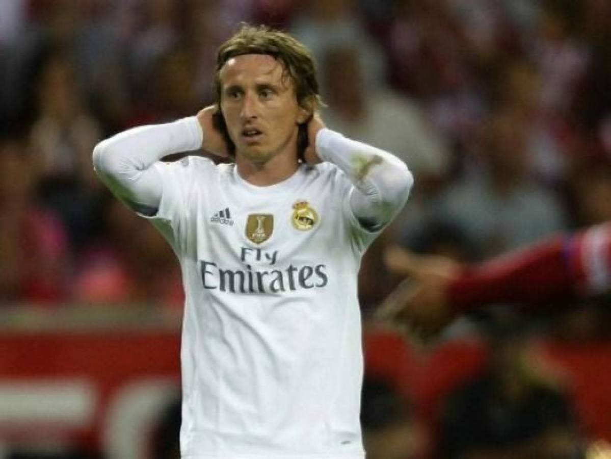 Modric es baja por Real Madrid por lesión de rodilla