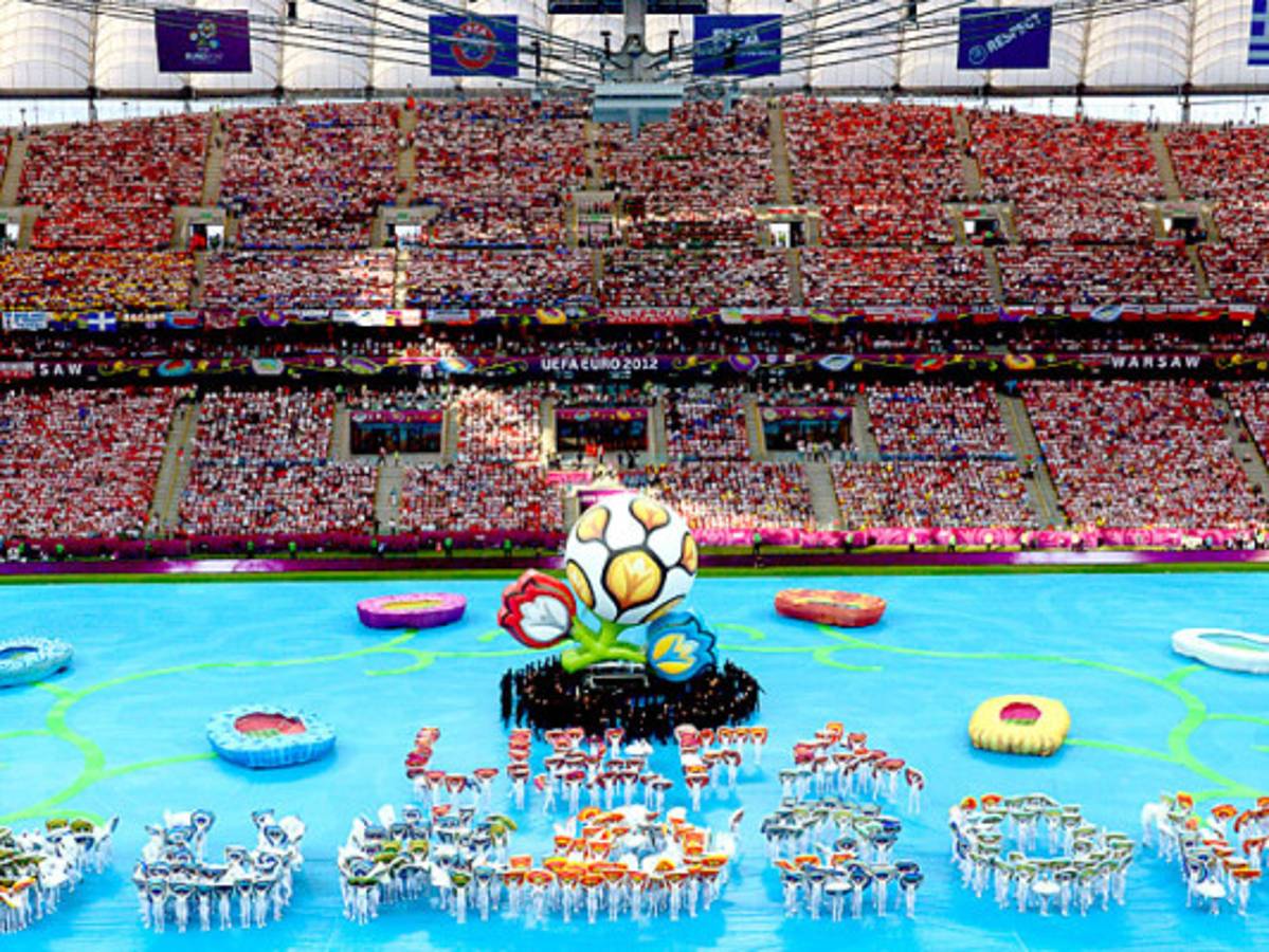 Las mejores imágenes de la inauguración de la Eurocopa 2012