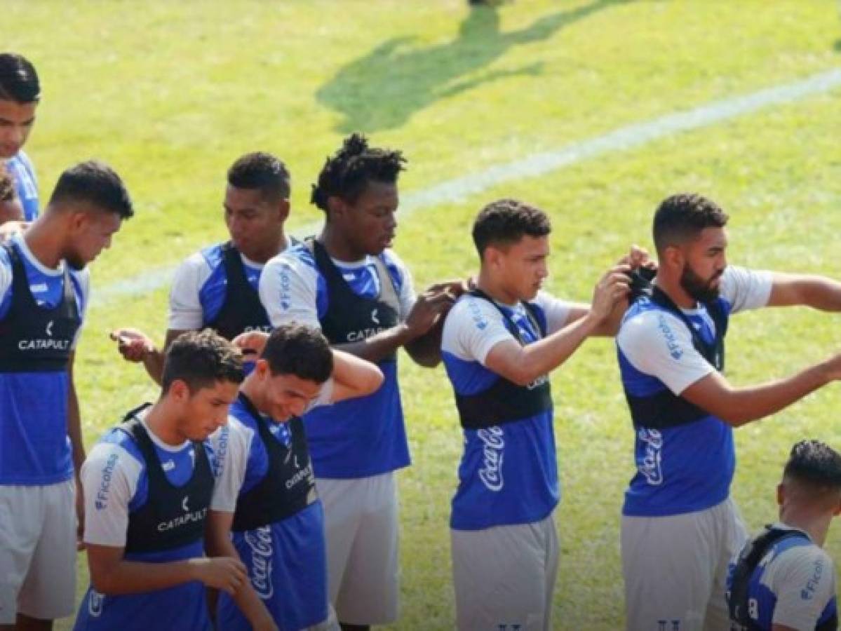 Sin Coito y con Jorge Jiménez, la Sub 23 de Honduras retomó trabajos pensando en Nicaragua