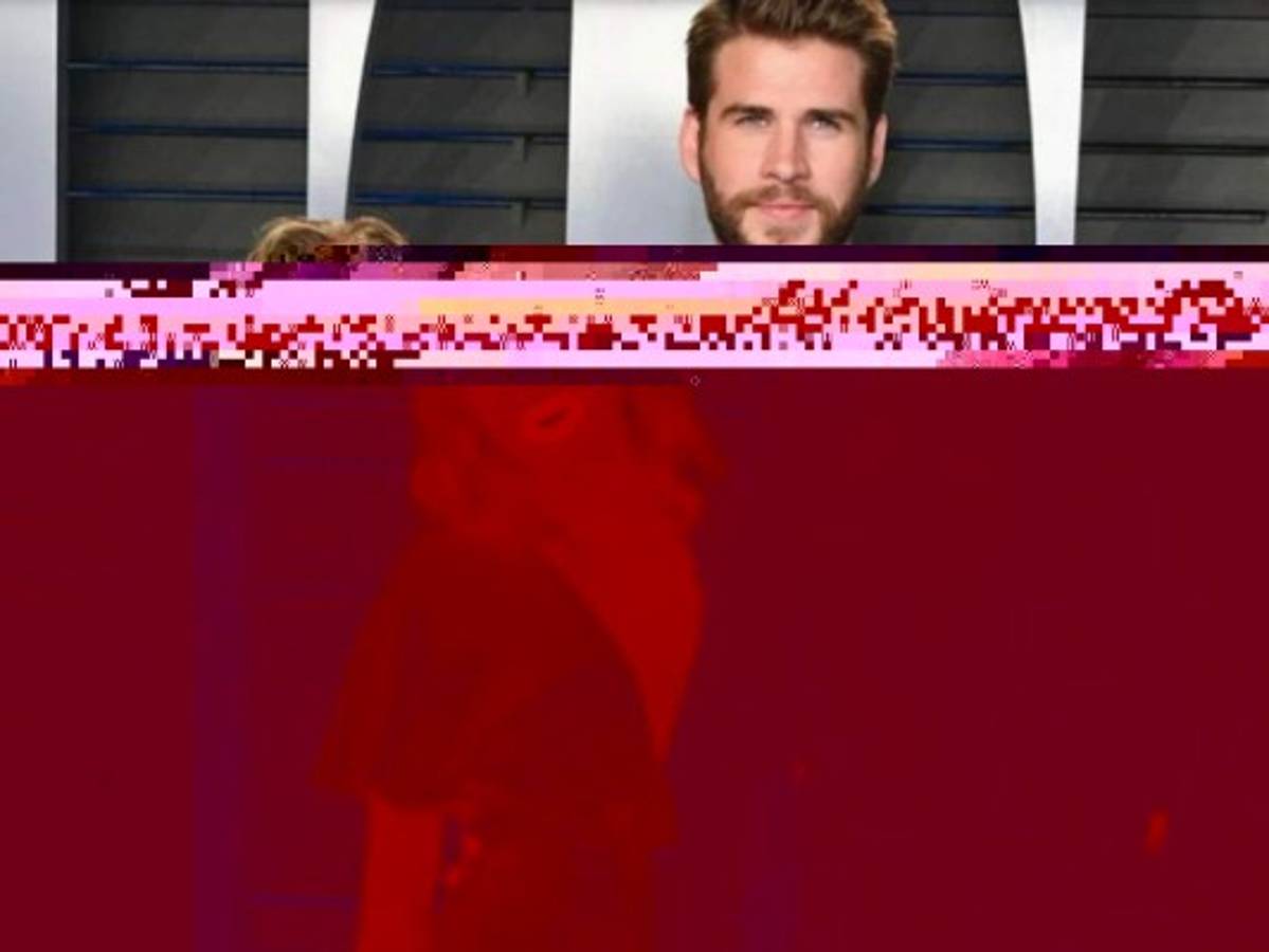 Miley Cyrus y Liam Hemsworth se casaron el 23 de diciembre de 2018. Foto: AFP.