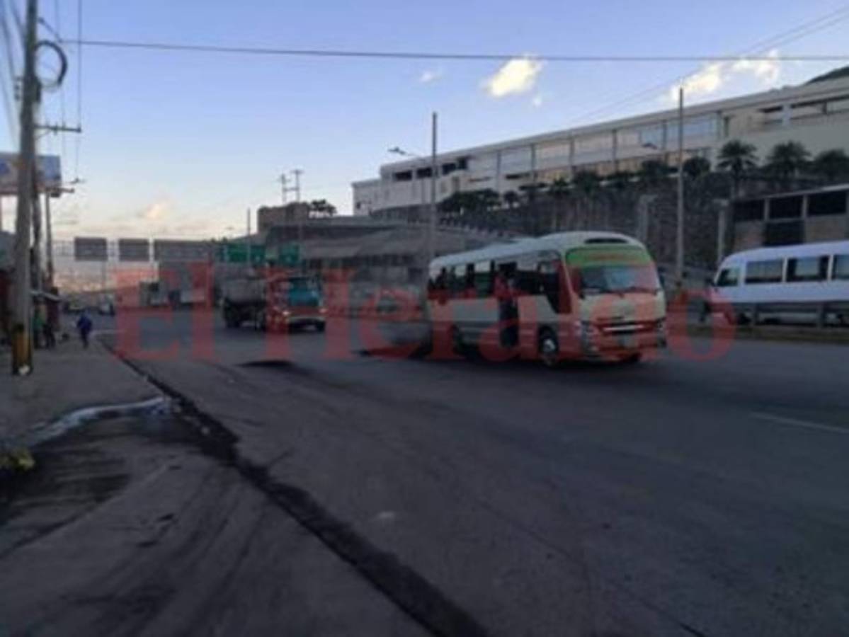Transportistas anuncian que tomas en salida al norte de la capital seguirán este viernes tras quema de buses