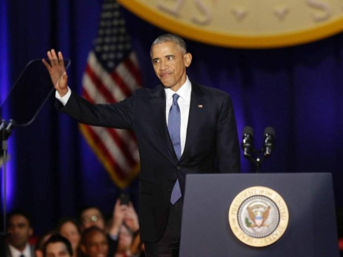 Las mejores frases del discurso de despedida de Barack Obama