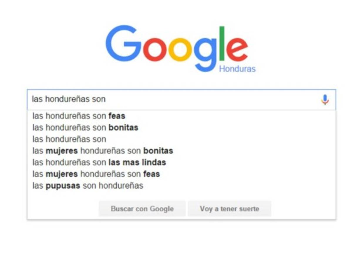 Esto es lo que Google 'sugiere' de los centroamericanos cuando hacés una búsqueda
