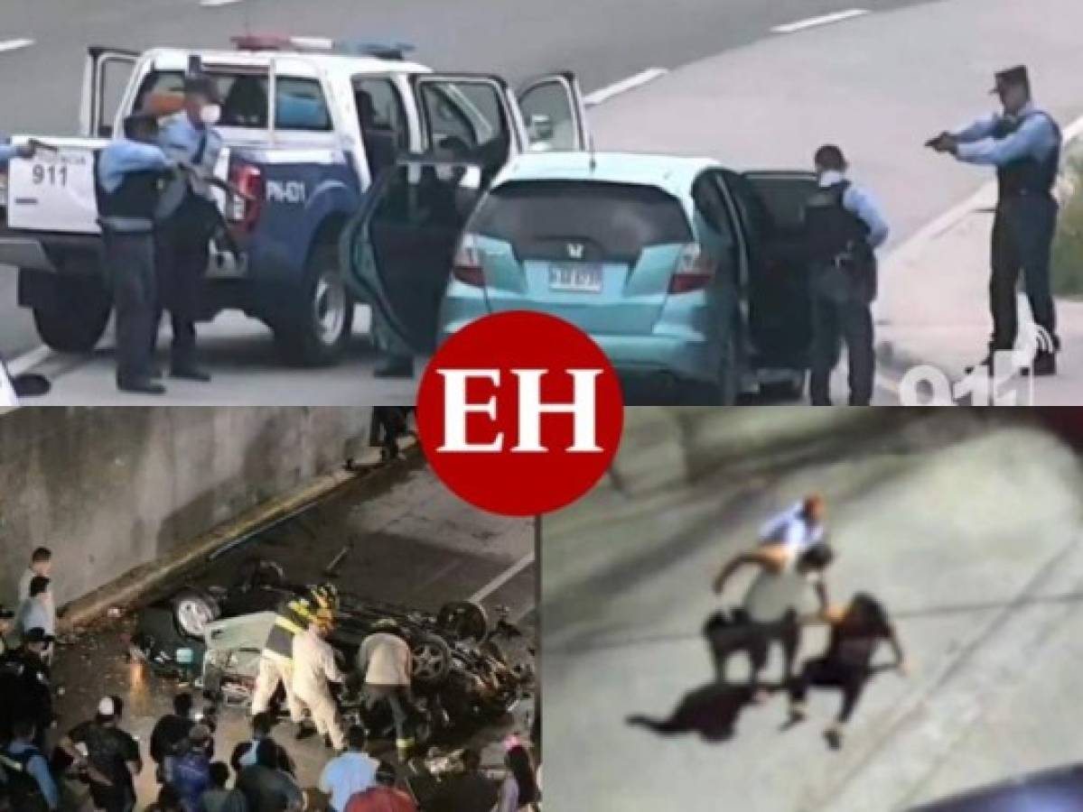 Honduras: Los videos más impactantes captados por las cámaras del 911  