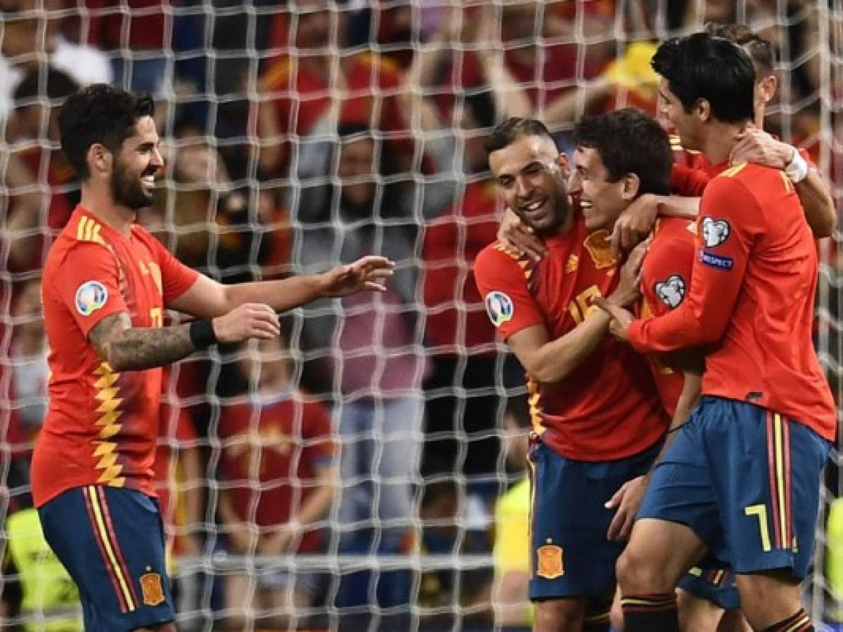 España arrolla a Suecia y camina firme a la Eurocopa 2020