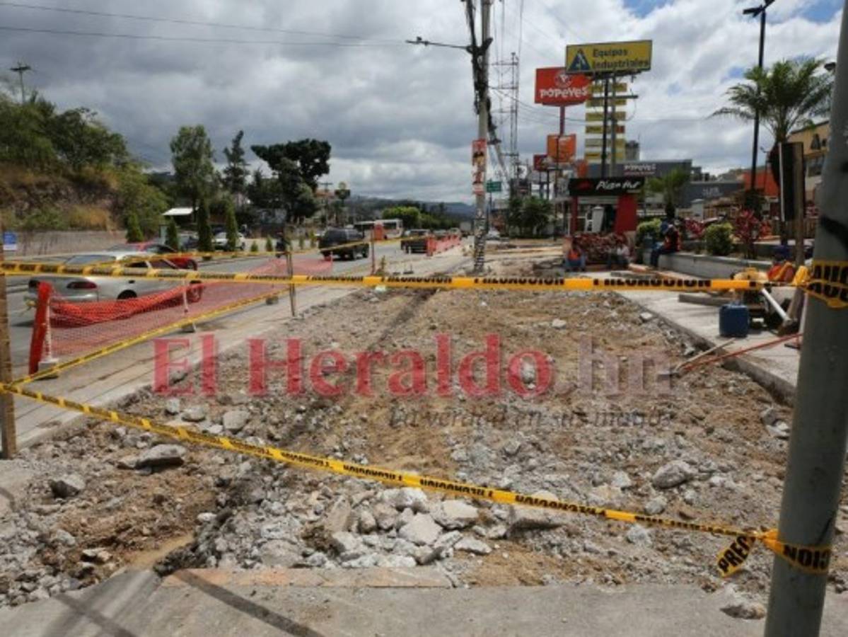 Los trabajos podrían ocasionar congestionamiento vial. Foto: David Romero/ EL HERALDO